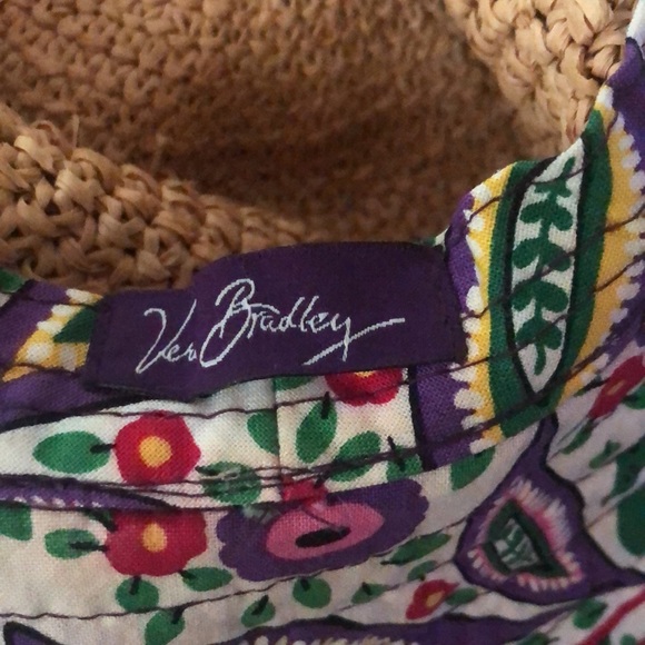 💥5 for $15💥Vera Bradley straw hat - Picture 3 of 3